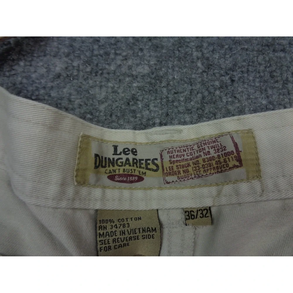 Vintage Lee Pipes Y2K  Zip Off Cargo Pants 36x32 Baggy Skater Rare